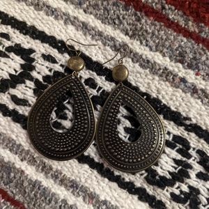 Boho Dangle Earrings Gold